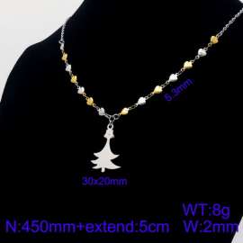 SS Gold-Plating Necklace