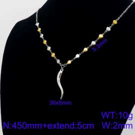 SS Gold-Plating Necklace