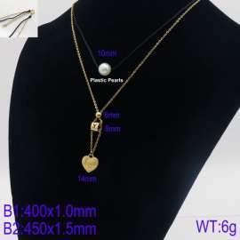 SS Gold-Plating Necklace