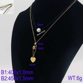 SS Gold-Plating Necklace
