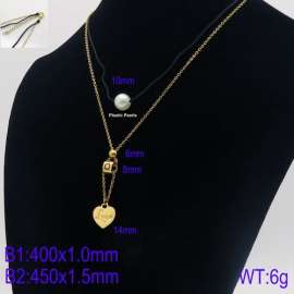 SS Gold-Plating Necklace