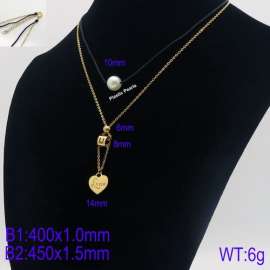 SS Gold-Plating Necklace