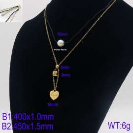 SS Gold-Plating Necklace