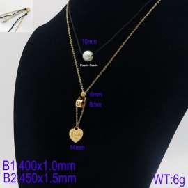 SS Gold-Plating Necklace