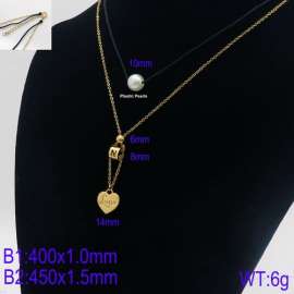 SS Gold-Plating Necklace