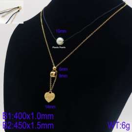SS Gold-Plating Necklace