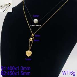 SS Gold-Plating Necklace