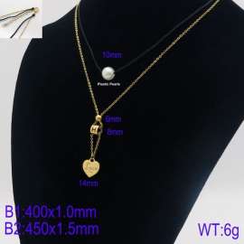 SS Gold-Plating Necklace
