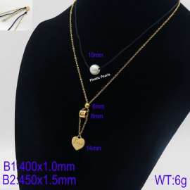 SS Gold-Plating Necklace