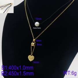SS Gold-Plating Necklace