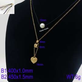 SS Gold-Plating Necklace