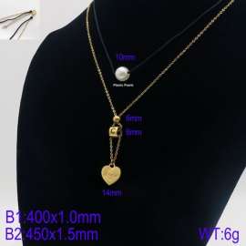SS Gold-Plating Necklace