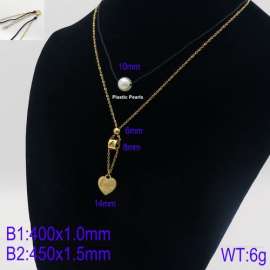 SS Gold-Plating Necklace