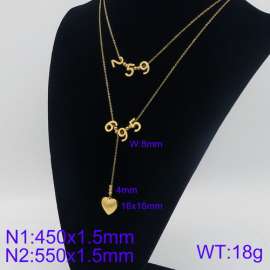SS Gold-Plating Necklace