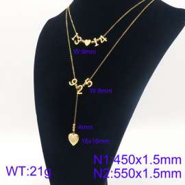 SS Gold-Plating Necklace