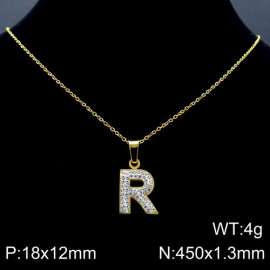 Stainless Steel Stone Necklace