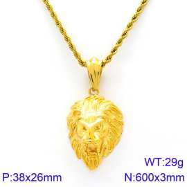 SS Gold-Plating Necklace