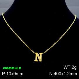 SS Gold-Plating Necklace