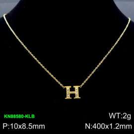 SS Gold-Plating Necklace