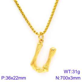 SS Gold-Plating Necklace