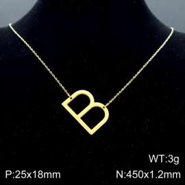 SS Gold-Plating Necklace