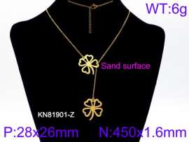 SS Gold-Plating Necklace