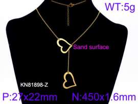 SS Gold-Plating Necklace