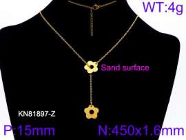 SS Gold-Plating Necklace