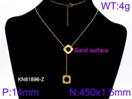 SS Gold-Plating Necklace