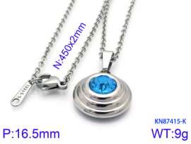 Stainless Steel Stone Necklace