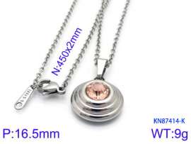 Stainless Steel Stone Necklace