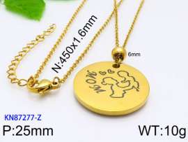 SS Gold-Plating Necklace