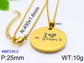 SS Gold-Plating Necklace