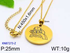 SS Gold-Plating Necklace