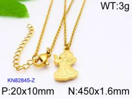 SS Gold-Plating Necklace