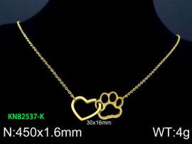 SS Gold-Plating Necklace