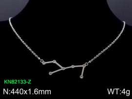 Stainless Steel Stone Necklace