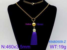 SS Gold-Plating Necklace