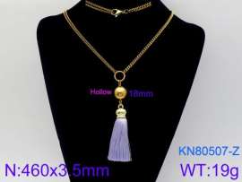 SS Gold-Plating Necklace