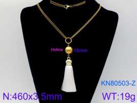 SS Gold-Plating Necklace