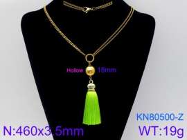 SS Gold-Plating Necklace