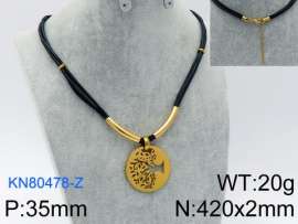 SS Gold-Plating Necklace