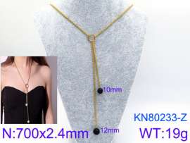 SS Gold-Plating Necklace