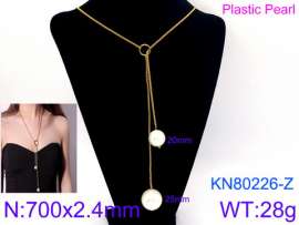 SS Gold-Plating Necklace