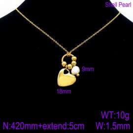 SS Gold-Plating Necklace
