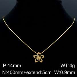 SS Gold-Plating Necklace