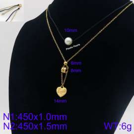 SS Gold-Plating Necklace