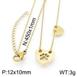 SS Gold-Plating Necklace