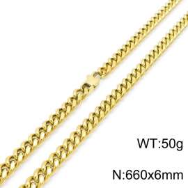 SS Gold-Plating Necklace